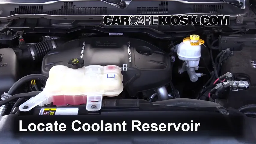 2015 Ram 1500 Laramie Longhorn 3.0L V6 Turbo Diesel Coolant (Antifreeze)